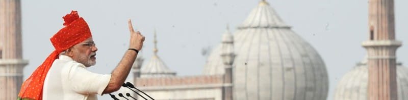 The Prime Minister, Shri Narendra Modi addressing the Nation on the occasion...