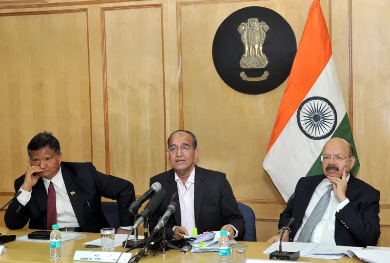 The Chief Election Commissioner, Shri V.S. Sampath along with the…