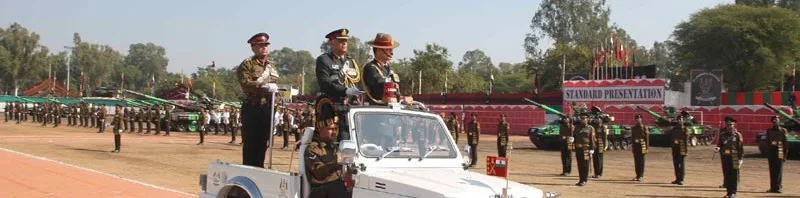 The Chief of Army Staff, General Dalbir Singh reviewing the parade, at Mamun Military Station
