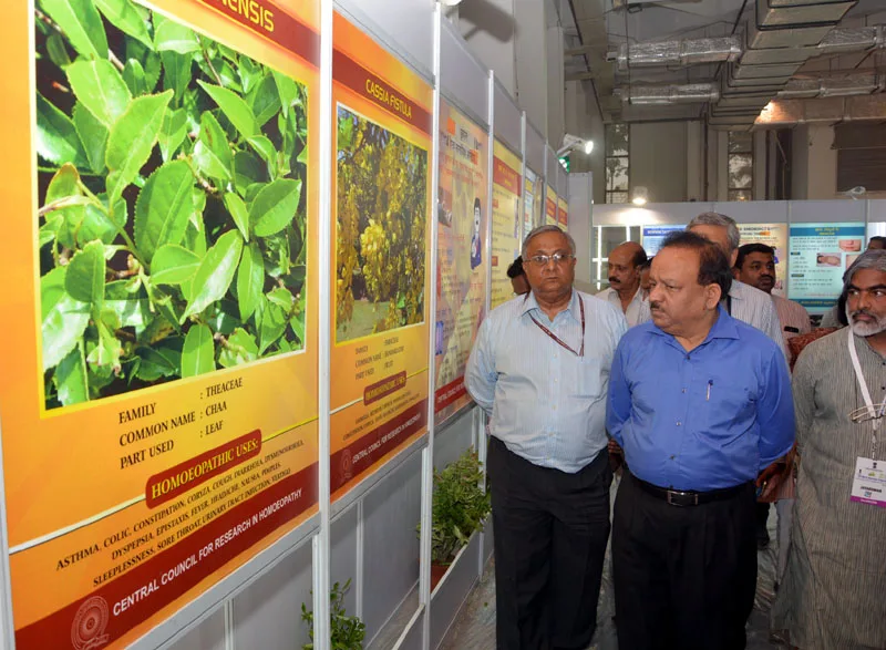 The Union Minister for Health and Family Welfare, Dr. Harsh Vardhan taking ...