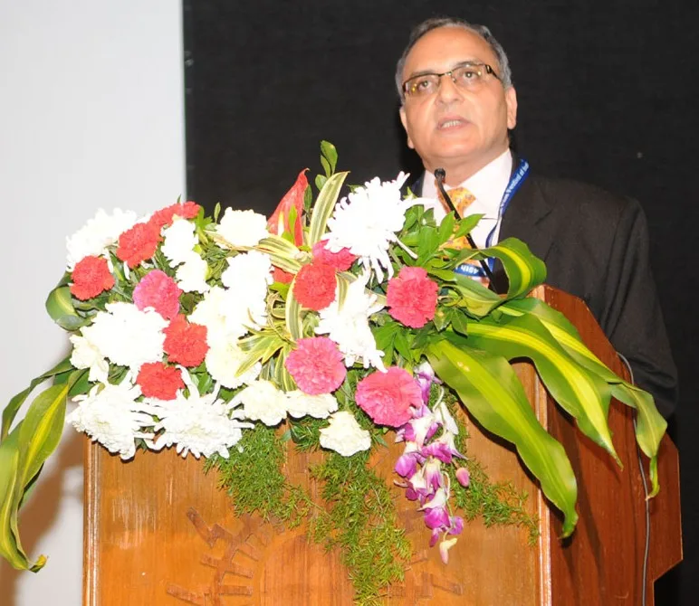 The Secretary, Ministry of Information and Broadcasting, Shri Bimal Julka addressing a..