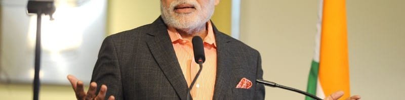 The Prime Minister, Shri Narendra Modi delivering his address at the ...