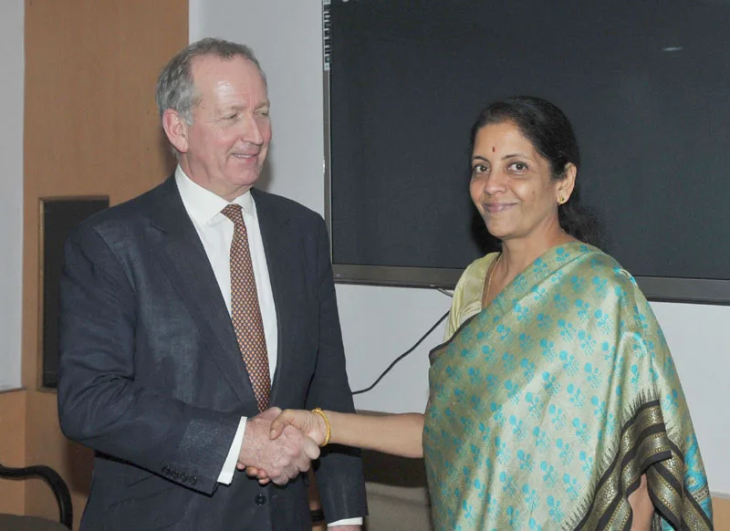 The Minister of State for Commerce & Industry (Independent Charge), Smt. Nirmala…
