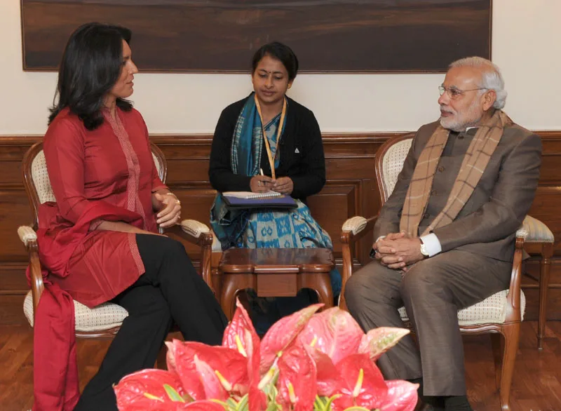 The Member of the U.S. House of Representatives, Ms. Tulsi Gabbard calls on…