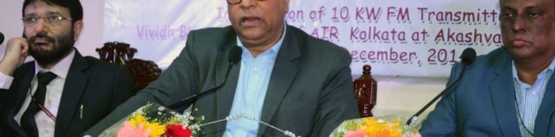 The Chief Executive Officer, Prasar Bharati, Shri Jawhar Sircar addressing the ...