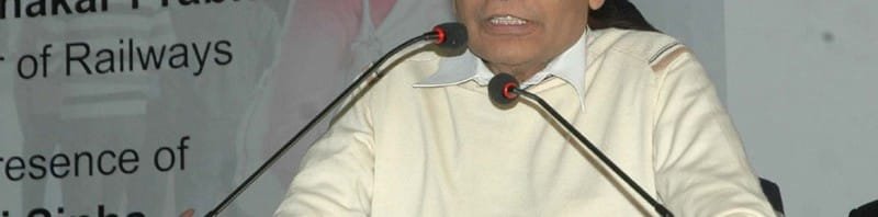 The Union Minister for Railways, Shri Suresh Prabhakar Prabhu addressing at the launch of the Wi-Fi Broadband services for public, at New Delhi railway station