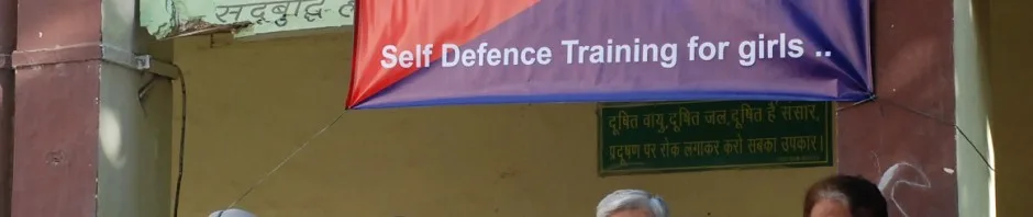 B.S.BASSI,POLICE COMMISSIONER DELHI VISITS GIRLS SCHOOLS TO INSPECT SELF DEFENCE COURSES