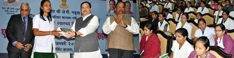 The Union Minister for Health & Family Welfare, Shri Jagat Prakash Nadda ...