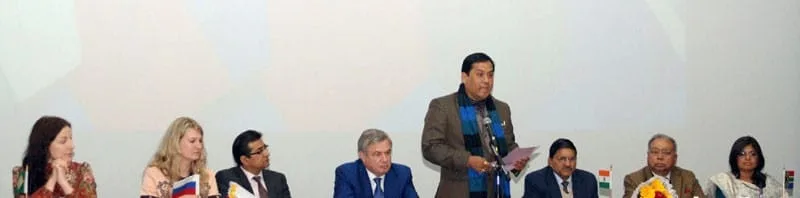 The Minister of State for Youth Affairs and Sports (Independent Charge), Shri Sarbananda Sonowal..