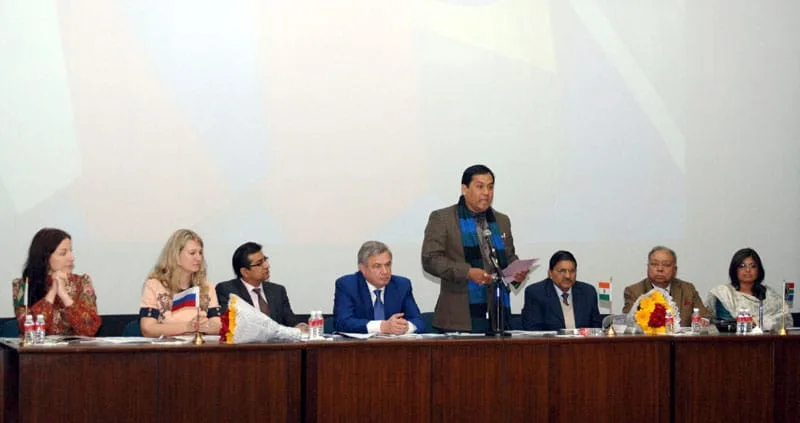 The Minister of State for Youth Affairs and Sports (Independent Charge), Shri Sarbananda Sonowal..