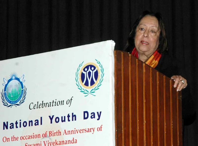 The Union Minister for Minority Affairs, Dr. Najma A. Heptulla addressing at the …..