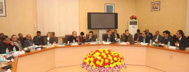 The Union Minister for Finance, Corporate Affairs and Information & Broadcasting, ..