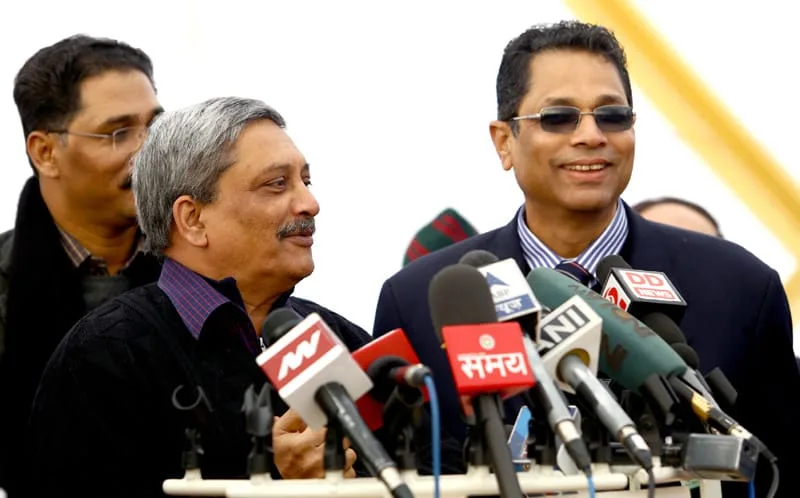 The Union Minister for Defence, Shri Manohar Parrikar addressing at the …