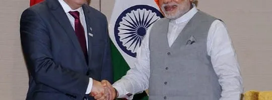 The Prime Minister, Shri Narendra Modi meeting the Deputy Prime Minister of Poland,..