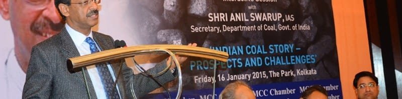The Secretary, Ministry of Coal, Shri Anil Swarup addressing at an interactive session on ..