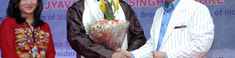 The Minister of State for Information & Broadcasting, Col. Rajyavardhan Singh Rathore at..