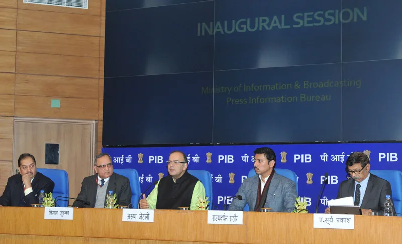 The Union Minister for Finance, Corporate Affairs and Information &..