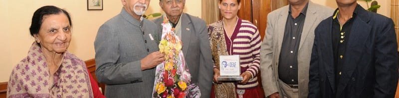 The Vice President, Shri Mohd. Hamid Ansari with the delegation of ..