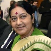The Union Minister for External Affairs and Overseas Indian Affairs, Smt. Sushma Swaraj ...