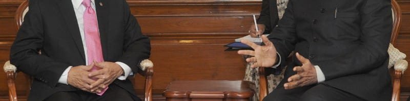 The former President of Maldives, Mr. Maumoon Abdul Gayoom calls on th..