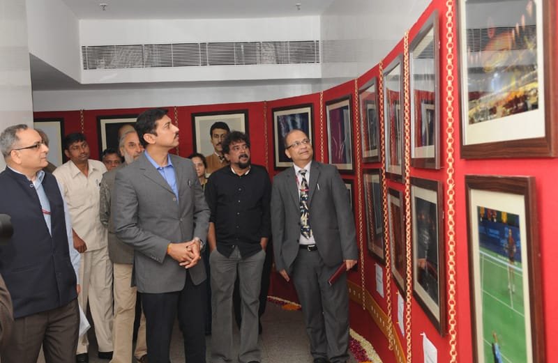 The Minister of State for Information & Broadcasting, Col. Rajyavardhan Singh Rathore..