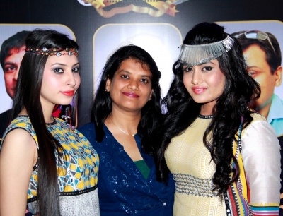 POONAM DUBAY WITH MODELS low