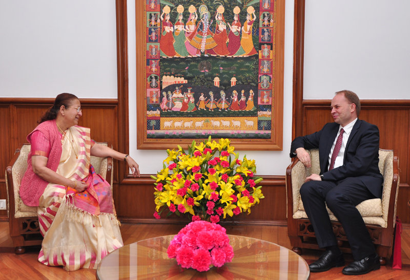 The Ambassador of Poland to India, Mr. Tomasz Lukaszuk calls on the Speaker,...