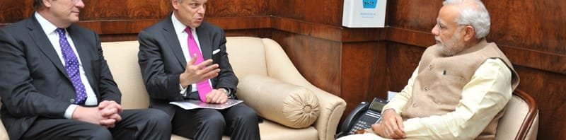 The Chairman, Atlantic Council, Mr. John Huntsman and the President and CEO of..