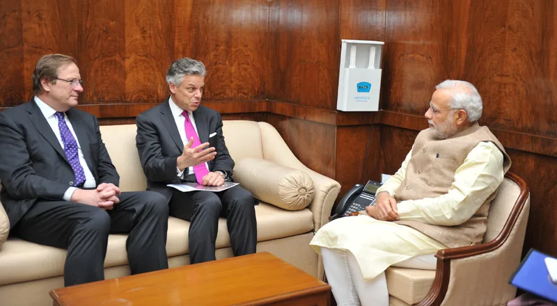 The Chairman, Atlantic Council, Mr. John Huntsman and the President and CEO of..