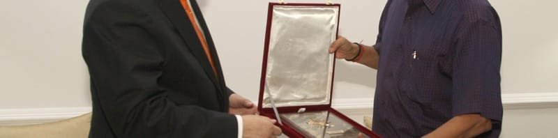 The Deputy Prime Minister and Foreign Affairs Minister of Thailand, General Tanasak Patimapragorn..