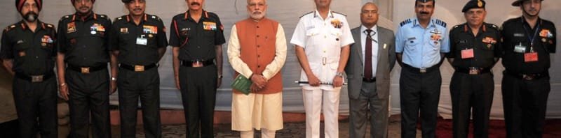The Prime Minister, Shri Narendra Modi in a group photograph at the ...