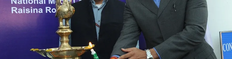 The Minister of State for Information & Broadcasting, Col. Rajyavardhan Singh Rathore ..