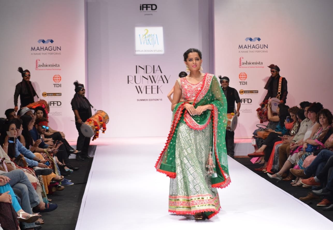 AESTHETICS AT ITS BEST - DESIGNER VARIJA BAJAJ SHOWCASES SUMMER BRIDAL COLLECTION - "YEH DILLI HAI MERI JAAN" AT INDIA RUNWAY WEEK