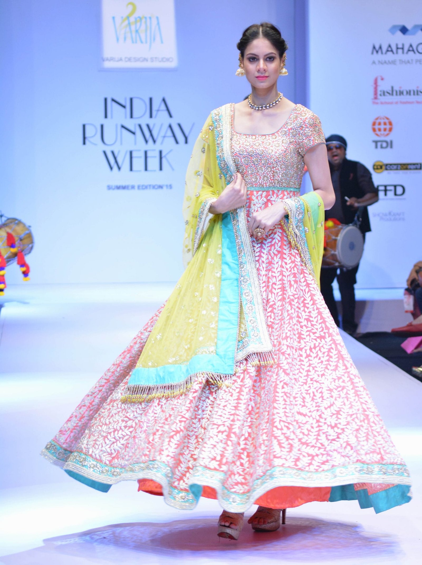 AESTHETICS AT ITS BEST - DESIGNER VARIJA BAJAJ SHOWCASES SUMMER BRIDAL COLLECTION - "YEH DILLI HAI MERI JAAN" AT INDIA RUNWAY WEEK