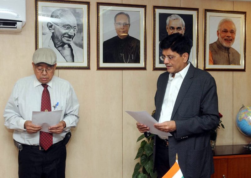 The Minister of State (Independent Charge) for Power, Coal and New and..