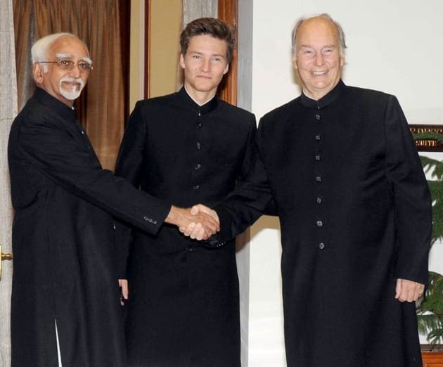 The Vice President, Shri Mohd. Hamid Ansari at the Tate-a-Tate meeting with ..