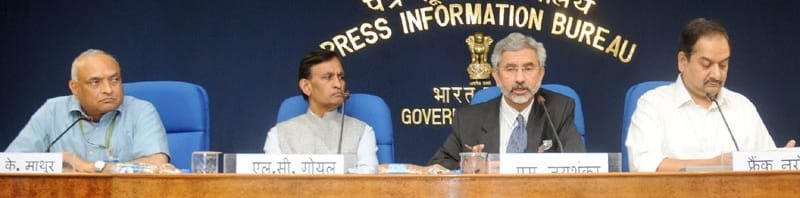 The Foreign Secretary, Dr. S. Jaishankar, the Union Home Secretary,..