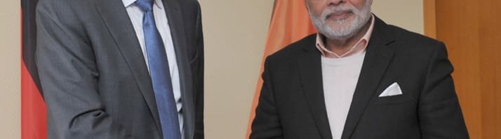 The Prime Minister, Shri Narendra Modi meeting the CEO, Daimler AG, Mr. Dieter Zetsche,..