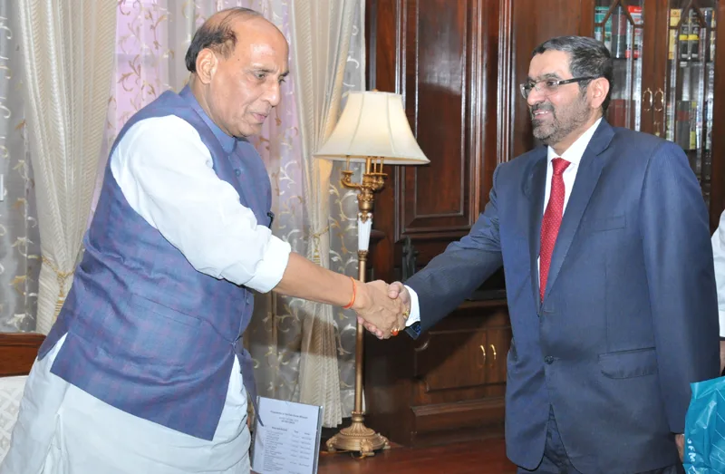 Saed Mohamed Almheiri, Charge D’ Affaires, Embassy of the UAE in India, calling..