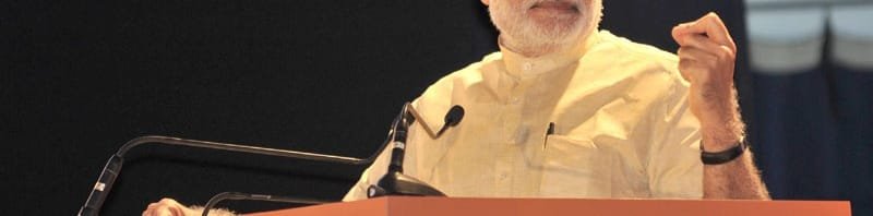 The Prime Minister, Shri Narendra Modi addressing the gathering after launching the ..