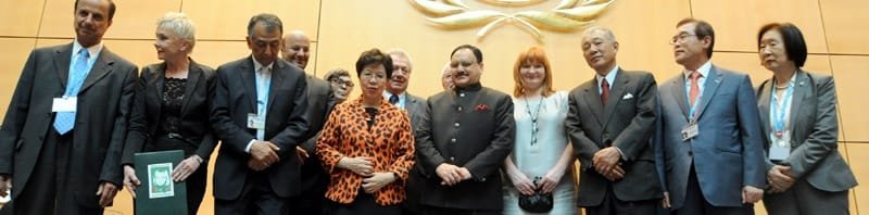 The Union Minister for Health & Family Welfare, Shri Jagat Prakash Nadda chairing the ..