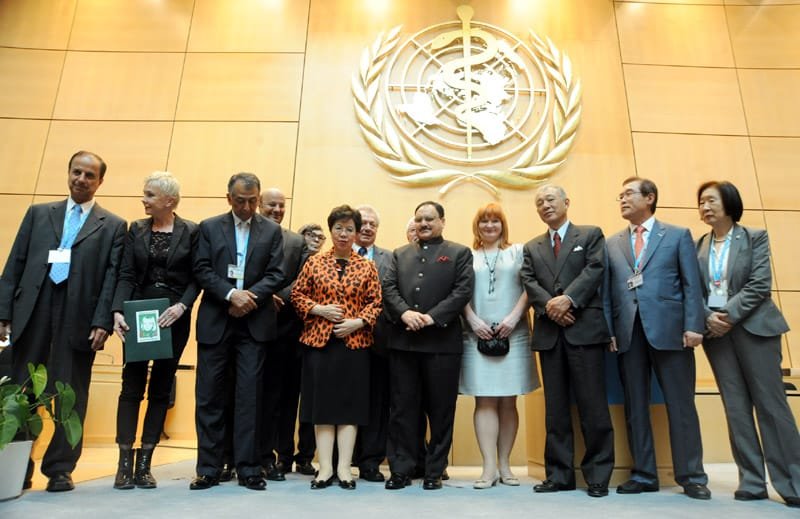 The Union Minister for Health & Family Welfare, Shri Jagat Prakash Nadda chairing the ..