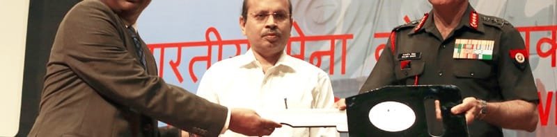 Ceremonial exchange of key of Akash Weapon System by the CMD, Bharat Dynamics ..