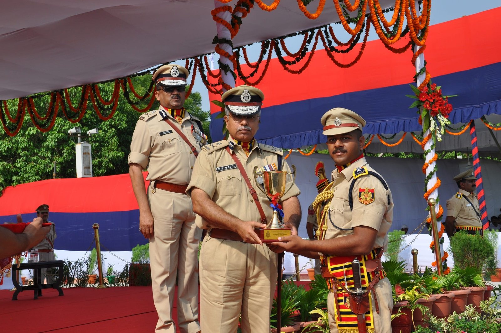 PASSING OUT PARADE OF DANIPS ,CONSTABLES OF DAMAN & DIU POLICE HELD IN NEW DELHI