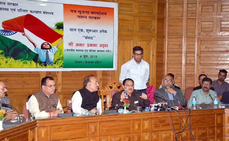 The Union Minister for Health and Family Welfare, Shri J.P. Nadda launching a ..