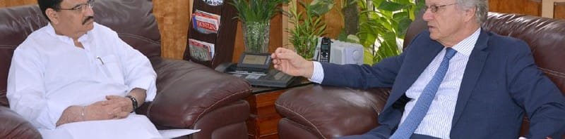 The President, Shri Pranab Mukherjee with the Mayor of Stockholm, Ms. Karin Wanngard and...