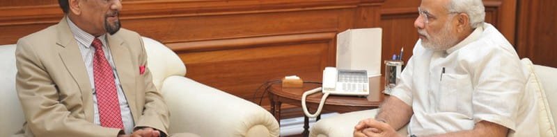 The Finance Minister of Nepal, Dr. Ram Sharan Mahat calling on the Prime Minister,..