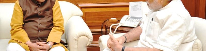 The Governor of Uttar Pradesh, Shri Ram Naik calling on the Prime Minister, ..