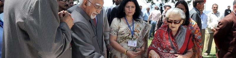 The Vice President, Shri Mohd. Hamid Ansari visiting the Regional Horticulture Research Station of..