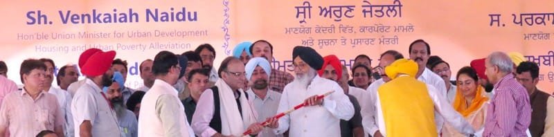 The Union Minister for Finance, Corporate Affairs and Information & Broadcasting..